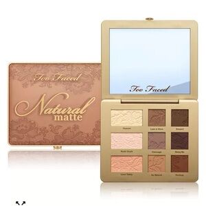 Too Faced Natural Matte Eyeshadow Palette - Nude and Brown